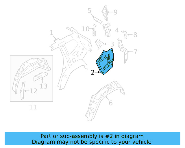 Lower Extension 3CN-809-678 - View 3