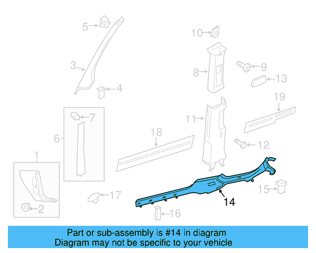 Sill Plate 5C6-853-371-82V - View 4