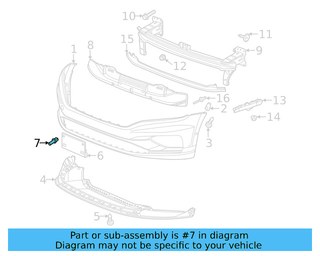 License Bracket Rivet N-038-549-4 - View 76