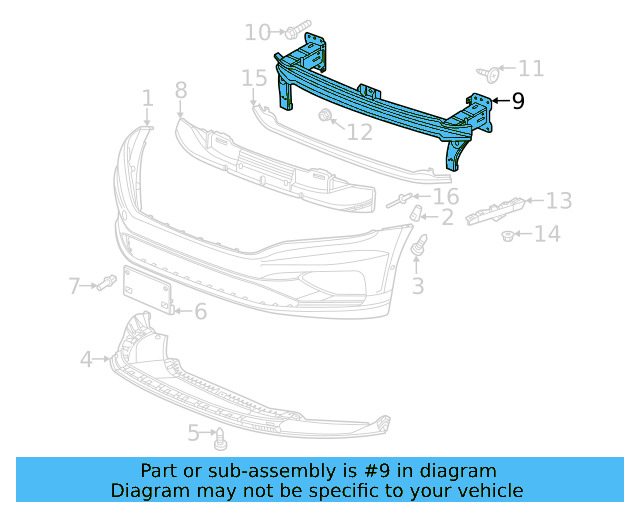 Impact Bar 561-807-109-D - View 3
