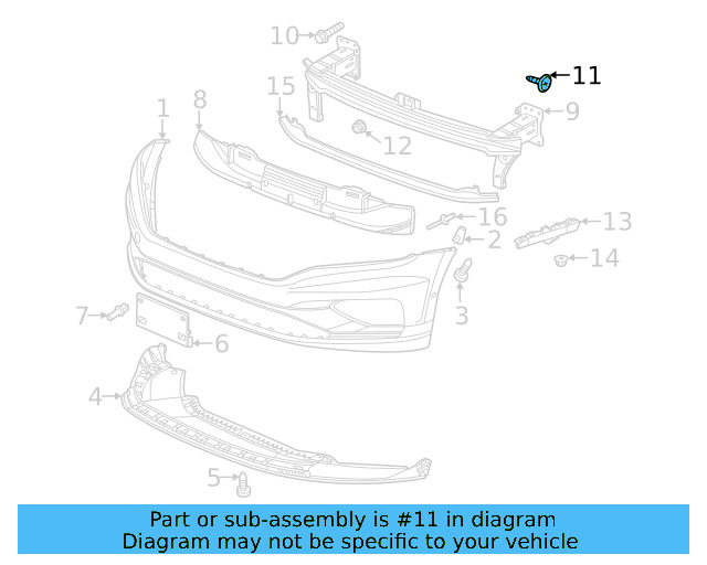 Impact Bar Bolt N-911-964-02 - View 81