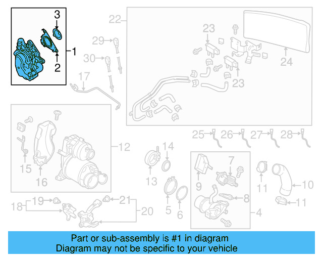 Filter Assembly 04L-131-670-GX - View 6