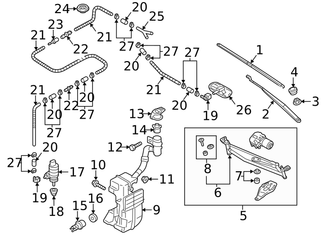 Level Sensor Seal 7M0-919-382 - View 9