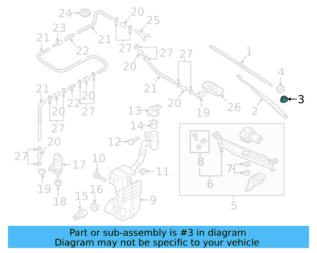 Wiper Arm Nut N-106-092-04 - View 15