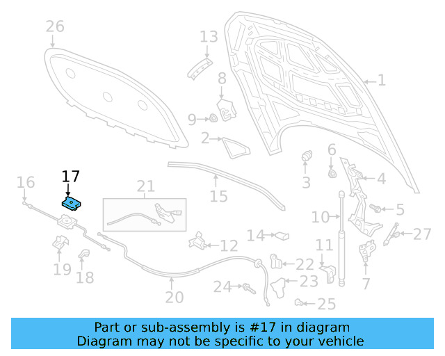 Release Cable Cover 4H0-823-543 - View 13