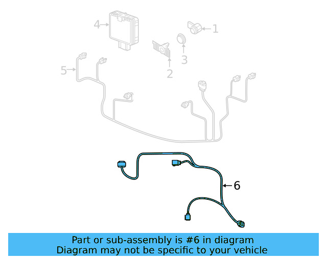 Wire Harness 561-971-095-H - View 6