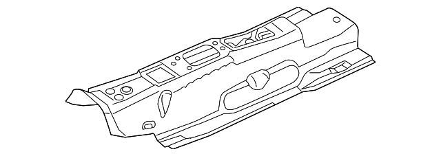 Center Floor Pan 3QF-803-067-A - View 6
