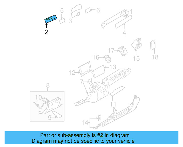 Trim Molding 7L6-857-226-M-4V7