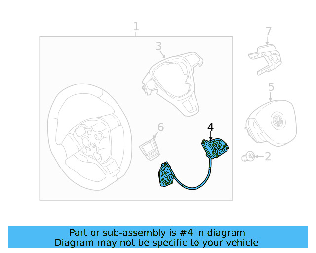 Trim Ring 5H0-419-685-D-3DP
