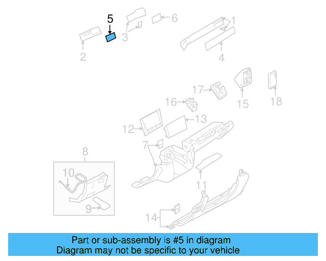 Insert Panel 7L6-858-629-A-W25
