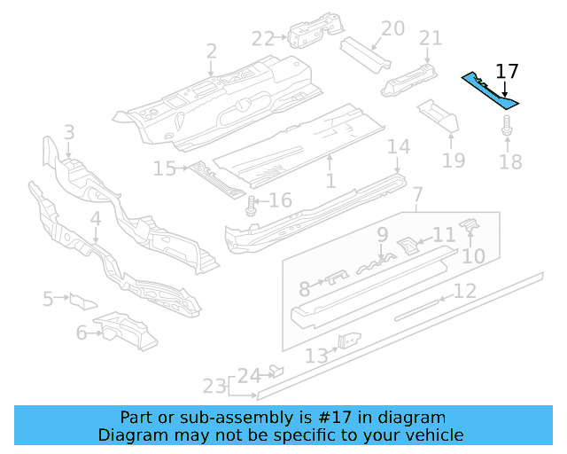 Front Reinforced 5Q0-804-421-B - View 22