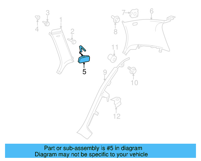 Body A 3B0-867-334 - View 9