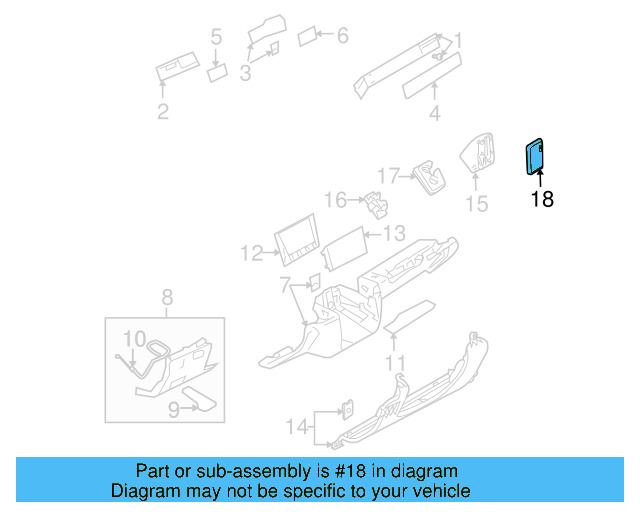 Lower Panel 7L6-858-927-D-75R