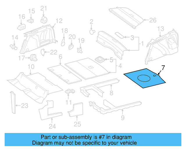 Tie Down Hook 1J0-804-299 - View 99