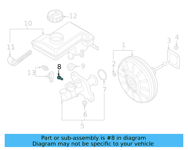 Brake Master Cylinder Screw WHT-007-916 - View 20