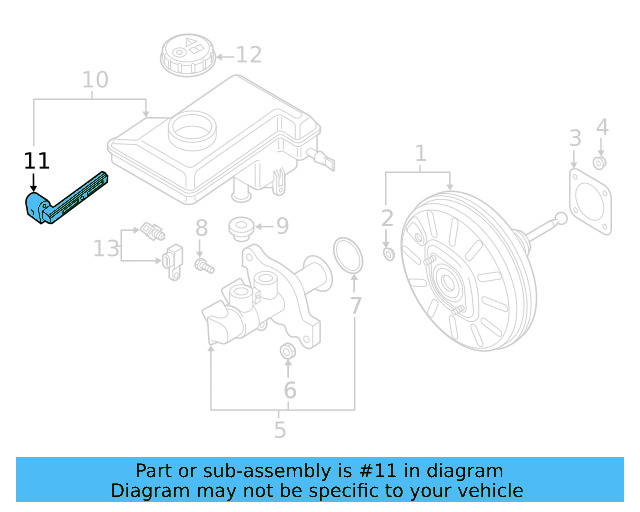 Brake Fluid Level Switch 1S0-611-377 - View 36