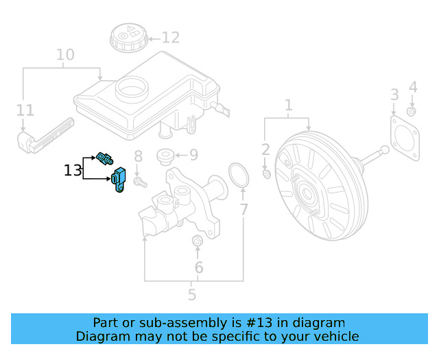 Stoplamp Switch 5G0-698-459 - View 58
