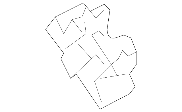 Bracket Lower Retainer 7L6-857-269-B