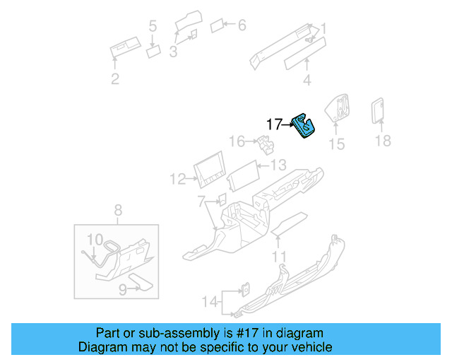 Instrument Panel Cover 1T0-857-900 - View 6