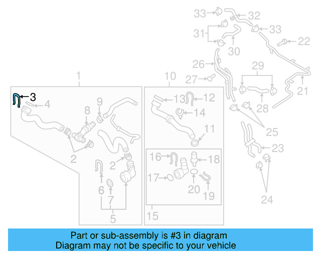 Upper Hose Retainer Spring 4E0-121-142 - View 54