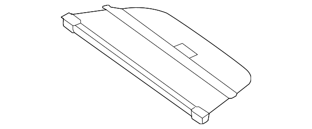 Luggage Compartment Cover 1K9-867-871-A-45W - View 2