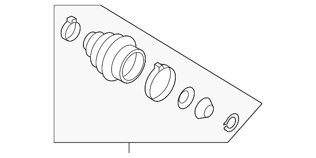 Outer Joint Assembly 8V0-598-099-X - View 4
