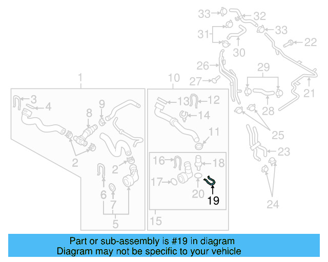 Temp Sensor Retainer Spring 032-121-142 - View 168