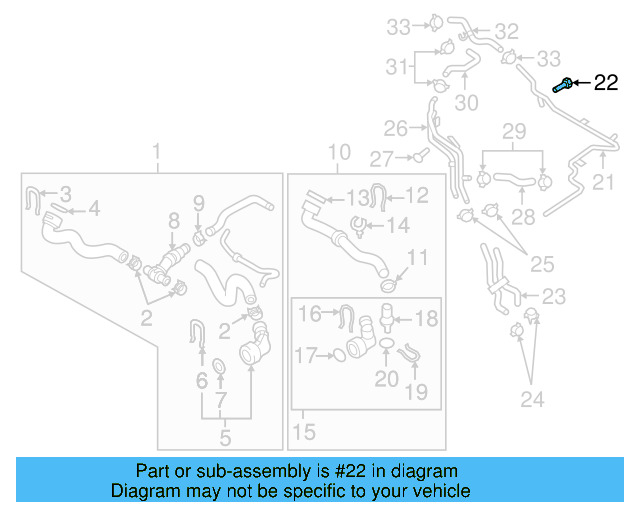 Thermostat Cover Bolt N-106-112-01 - View 35
