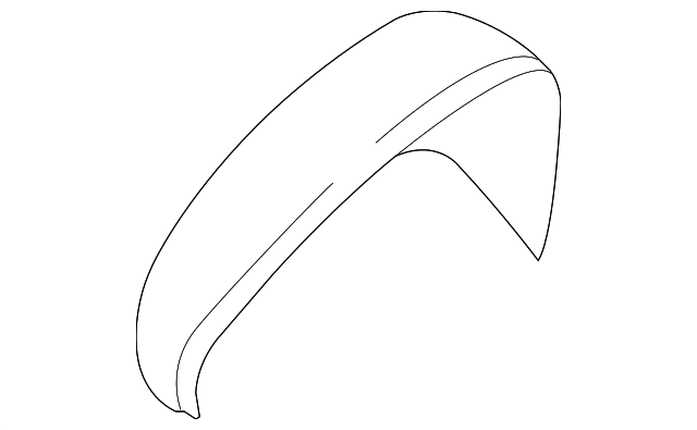 Mirror Cover (Unpainted) 561857538agru - View 7