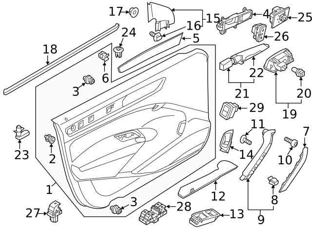 Handle Cover 561-867-171-C-82V