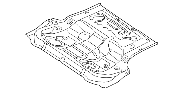 Center Floor Pan 561-813-115 - View 7