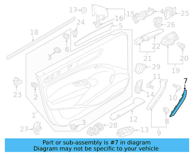 Handle Cover 561-867-171-C-82V - View 3