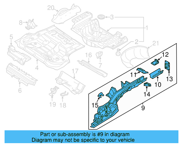 Side Member Assembly 561-803-501