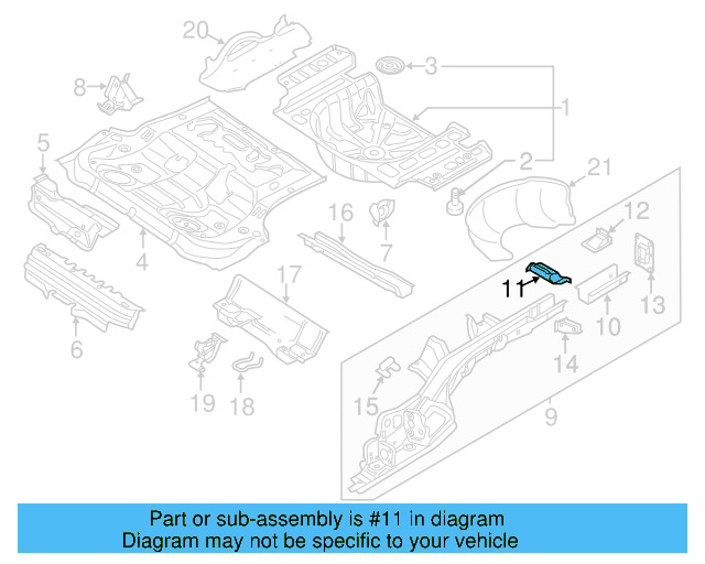 Muffler Bracket 561-803-545 - View 3