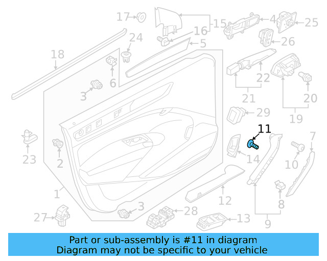 Pull Handle Bolt N-907-321-03 - View 11