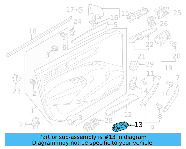 Switch Housing 561-867-375-B-95T - View 2