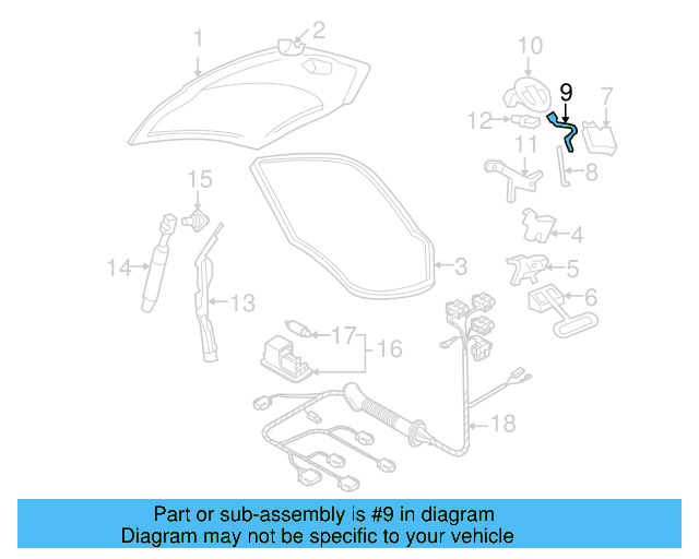 Drip Channel 1C0-827-429-A - View 3