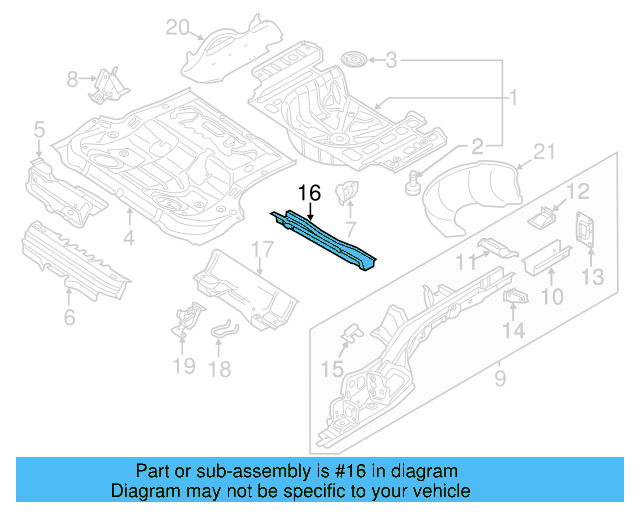 Rear Cross 561-803-535