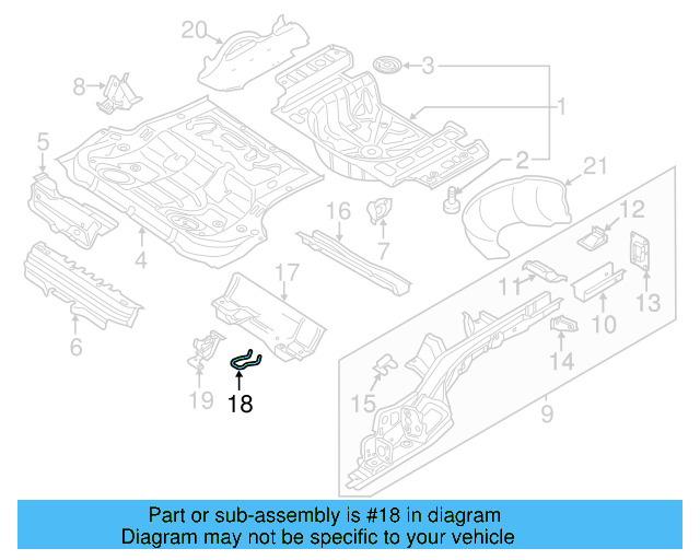 Guide Bracket 561-813-478 - View 2