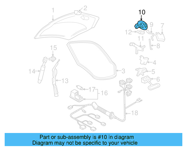 Lock Cylinder 1C0-827-297-J - View 3
