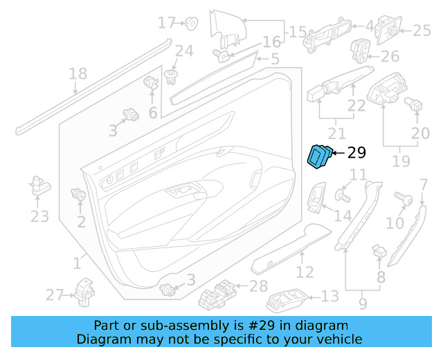 Release Switch 561-959-831-REH - View 4