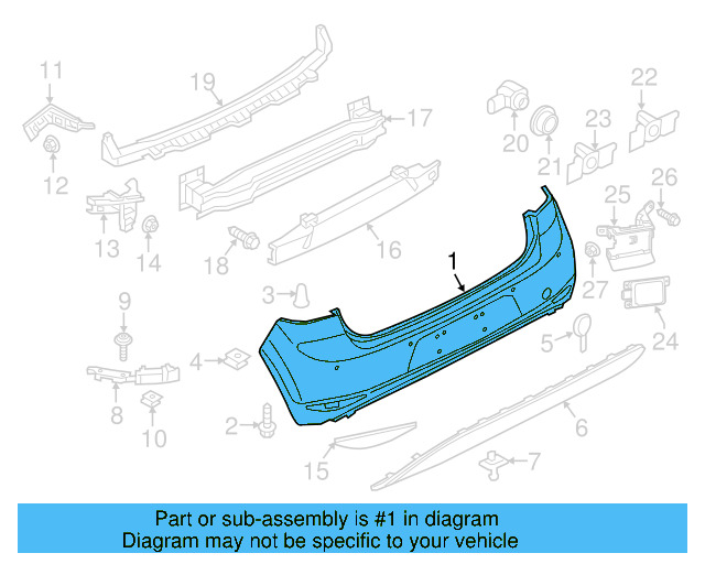 Spoiler Assembly 5G6-827-940-041 - View 5