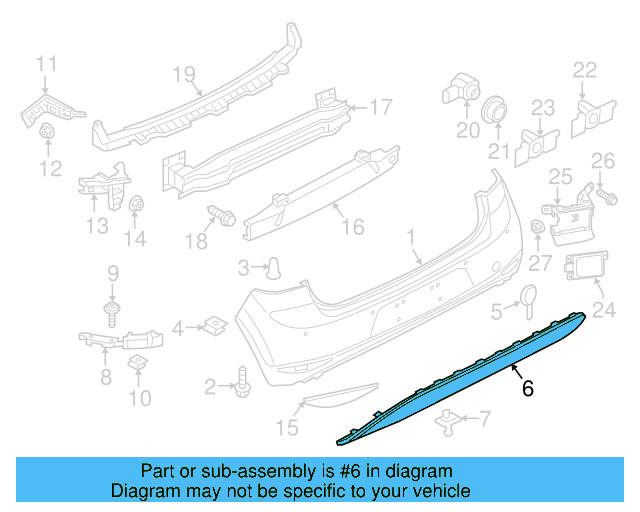 Wheel Opening Molding Screw N-910-907-01 - View 22