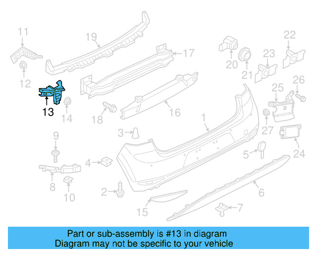Impact Bar Bolt N-909-936-03 - View 101