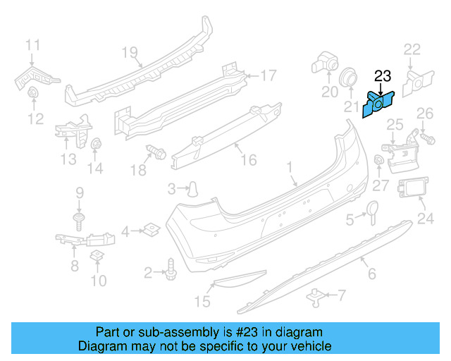 Sensor (Unpainted) 5q0919275bgru - View 52