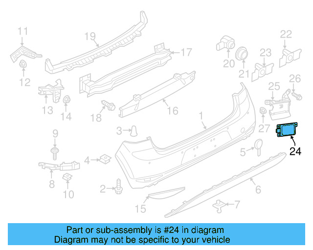 Fender Liner Retainer Nut N-908-338-01 - View 57