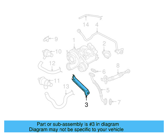 Support Bracket 06A-145-536-B