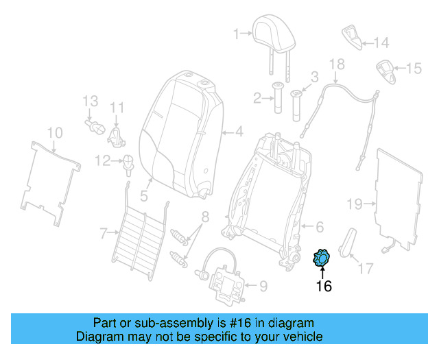 Adjust Knob 5GM-881-671-82V - View 7