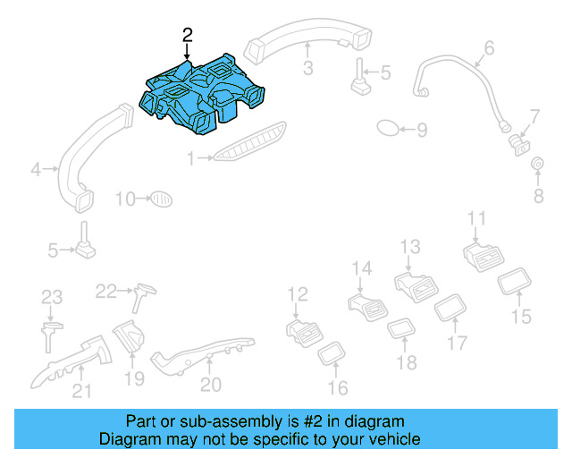 Air Distributor 7P1-819-241-B - View 12