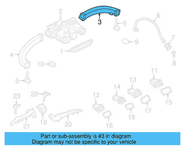 Air Duct 7P1-819-634-A - View 8